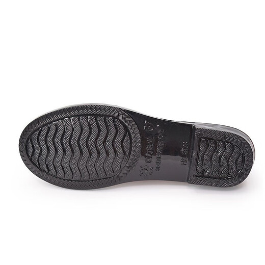 Warrior rain boots for women, adult women's rain boots, waterproof shoes, rubber shoes, water boots HXL133-S, click 40 (wear size 39)