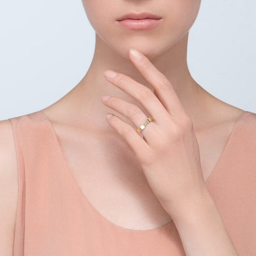 Cartier Cartier Ring Couple Men and Women Same Style 3.6mmLOVE Wedding Ring Wedding Ring Multiple Sizes Optional Chinese Valentine's Day Gift B4085000 18K Gold 50