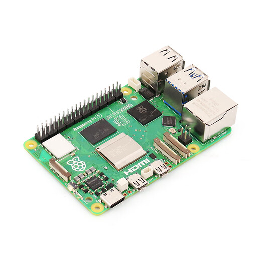 Chuanglebo Raspberry Pi 5 Raspberry Pi 5 Generation Raspberry PI 5B Sensor Vision Open CV Alleinerziehende Motherboard PI5 (4 GB)