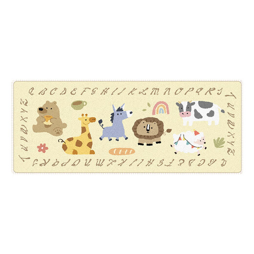 Slow talk living room carpet baby children climbing carpet bedroom reading area thickened non-slip cartoon imitation cashmere coffee table blanket