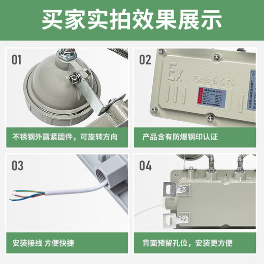 SUOYADAled explosion-proof emergency light safety exit evacuation indicator light fire type A 36V centralized power supply control 24V explosion-proof emergency light emergency 120min or more