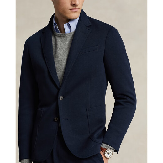 Polo Ralph Lauren Men's Clotic Classic Slim Edition Polo Soft Blazer RL15605 410-Azul Blue XS