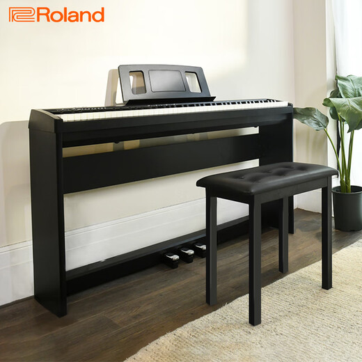 Roland (Roland) grade-examination intelligent beginner 88-key hammer electric piano FP18 main unit + customized wooden frame + piano stool gift package