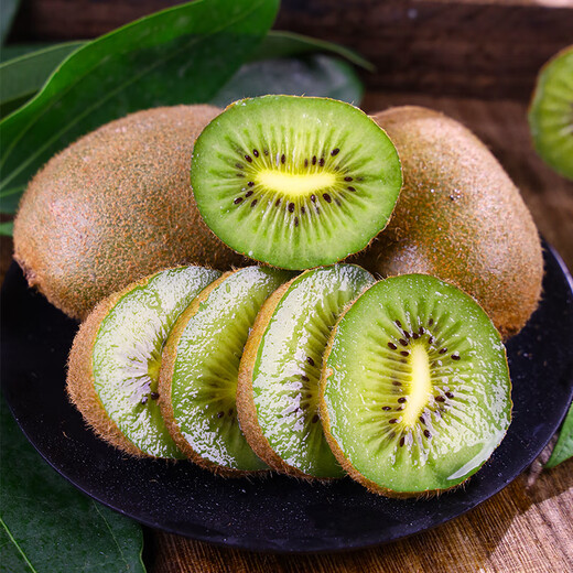 Jingxiansheng Shaanxi Xuxiang Green Heart Kiwi Fruit 24 pieces single fruit 90g+ fresh seasonal fruit straight from the source