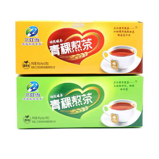 Fragrant food, Qinghai specialty Sanjiang Snow Tea in a box 80g, brewed tea drinks, warm tea and Fu tea small bags, 4g*20 small bags, 1 box of hidden flavor (4gX20 small bags)