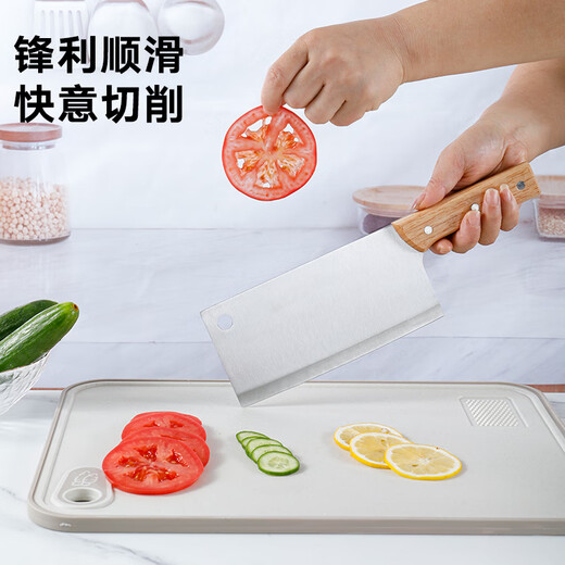 Huixun kitchen knife, slicing, household chopping, chef's special meat cutting multi-purpose knife, stainless steel, sharp and smooth