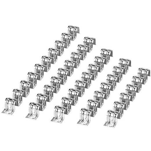 Tianzhuo Hardware stainless steel row card riding card pipe card thickened row 16 single side card 20 fixed water pipe buckle row line pipe clamp 25mm (304 stainless steel) row card 1-50 pieces