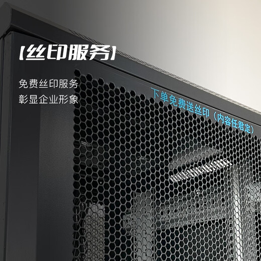 Totem Bodyguard 22U network server cabinet G3.6622.EA thickened steel 19-inch government and enterprise projects send Bull 8-port PDU free silk screen G3.6622 (600 width * 600 depth) 1.2 meters 22U