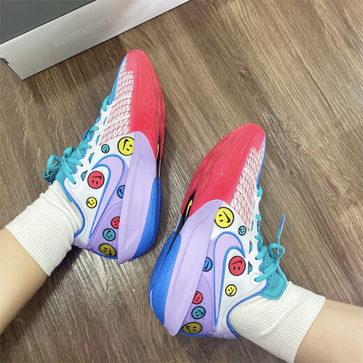 耐克（NIKE）Air Zoom GT. CUT 3 Asw Ep 全明星实战减震防滑耐磨低帮篮球鞋 HJ6630-900紫蓝 41