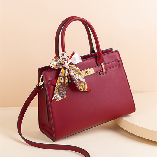 
BEBIPRO+Mother's Day Birthday Gift for Mother's Day 40 Years Old 50 Bags for Women's Bags for Women's Handbags Marriage and Wedding Bags Bride Red 728 Burgundy [Exquisite Gift Box]
