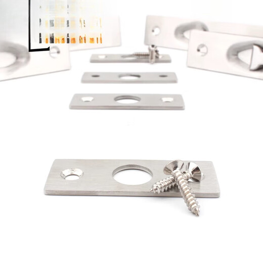 SMVP304 stainless steel anti-theft double door concealed latch wooden door heaven and earth latch lock channel fire door latch 12 inches 15 pcs