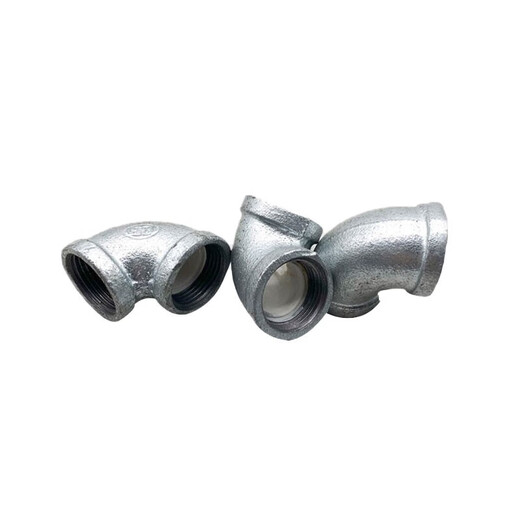 Jinniu Pipe Industry Plastic Lined Malleable Steel 90 Elbow Specifications DN65 Gray DN65 Malleable Steel