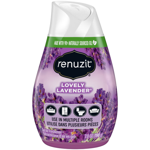 RENUZIT American Renuzit 98% natural solid air freshener deodorizing and deodorizing formaldehyde benzene aroma long-lasting lavender fragrance 198g/bottle 1 bottle