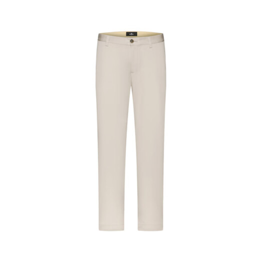 Sieben Wolf [coole und komfortable] Freizeithosen für Männer im Sommer kalte Baumwolle dünne coole und komfortable Geschäft mit geradlinigen Hosen 701 (Khaki) 30 A170/76A