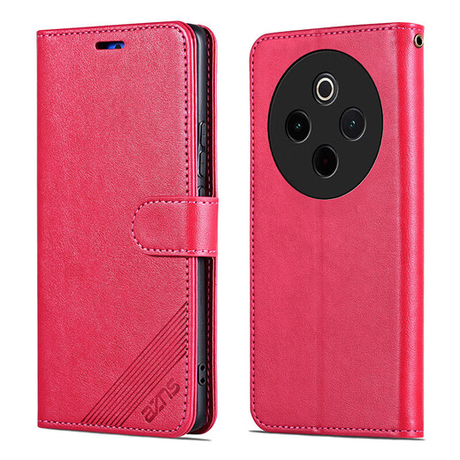 Yazunshi vivo Y300Pro flip leather case mobile phone case y300Pro+ 5G protection anti-fall front and rear all-inclusive V2410A soft shell flip wallet style retro business men and women new style black