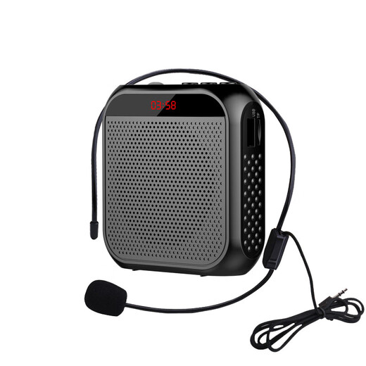 Yalanshi Little Bee Amplifier Teacher's Special Bluetooth Speaker Audio Small Speaker TF Card U Disk Recording Microphone High Volume Outdoor Tour Guide Portable Megaphone S19 White High Volume + Support U Disk/TF Playback