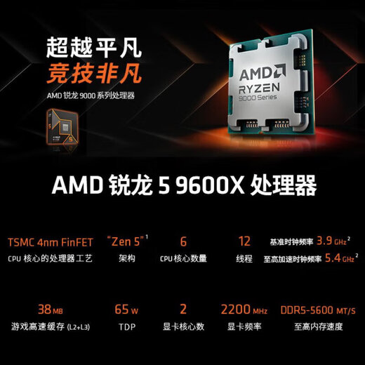Xiaokuniao AMD Ryzen R5 9600X/9800x3d host assembly computer RTX5060Ti/5070TI/5080 graphics card gaming desktop computer complete design DIY assembly machine with three 9600X/5060Ti/16G/1TB
