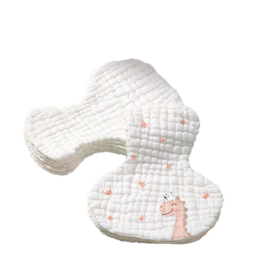 Gudoudou (Gudoudou) Special Pure Cotton Gaze Windel Ring für Neugeborene und Babys können mit Windeln Meson-Stoffbeutel Neugeborenes Wasser Wash 1 Stück [12 Streifen + Windelriemen] einseitig einseitiger weißer Small: 38*21 cm [innerhalb von 3 Monaten empfohlen] neu gewaschen werden