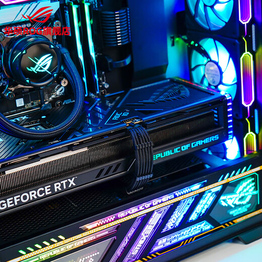 ASUS AMD Ryzen R7 7800X3D host ASUS rog family bucket 5070/5080 graphics card rendering desktop CSGO e-sports game assembly machine computer host R7 7800X3D+RTX5060TI configuration two