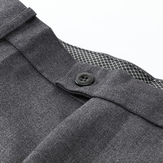 CANDYPRINCE Chinese tunic suit, old-fashioned tunic suit, old tunic suit for dad, old man's suit for grandpa, dark gray-(suit) XL/175-(weight 130-145Jin Jin is equal to 0.5kg)