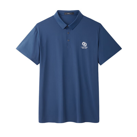 Camel (CAMEL) men's short-sleeved polo shirt men's summer comfortable ice-feel breathable half-sleeve M13BAQR093 sapphire blue M Camel (CAMEL) men's short-sleeved polo shirt men's summer comfortable ice-feel breathable half-sleeve M13BAQR093 sapphire blue M