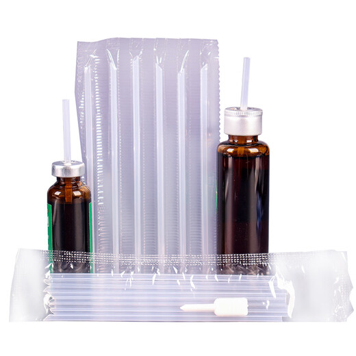 Kezi Oral Liquid Straw Special Small 10ml 20ml Children's Disposable Household Calcium Iron Zinc Thin Straw with Insertion Aid 20ml + Row + Insertion Aid 110-200 Pieces Long