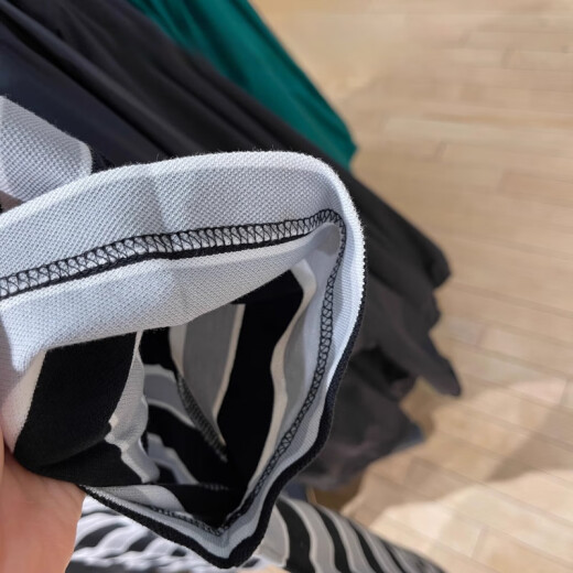 耐克（NIKE）男子POLO衫短袖运动休闲条纹翻领透气半袖T恤 FN3897-010 FN3897-010 S