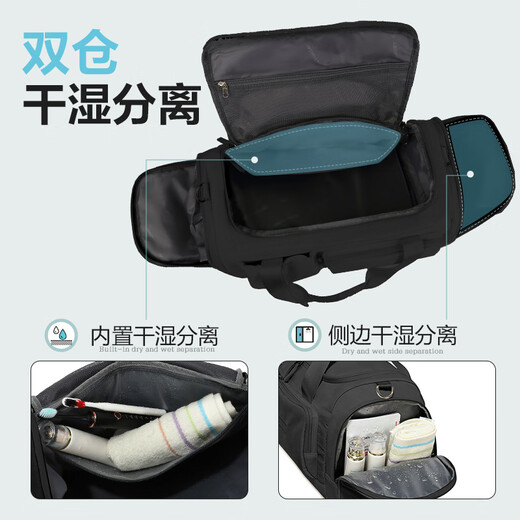Victoriatourist Reisetasche Kurzstrecken Geschäfts Reise Handtasche Fitnessbeutel Trockener Nassabstand Gepäckbeutel große Kapazität Reisetasche V7058