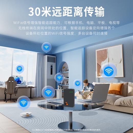 Chaofuniao portable wifi6 comes with 1500G, supports 5G 4G devices, card-free mobile travel, unlimited portable wireless network card, national universal traffic, 2025 Internet treasure, upgraded version with power bank + 8000 mAh + 1500G traffic