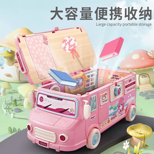 Jihuang 2024 Toy Girl, играющая в дом Принцесса Дом Девочки 3-6 лет 7 маленьких девочек 5 детей 4 подарка на день рождения Стиль гостиной + 2 куклы + свет [изящная подарочная коробка