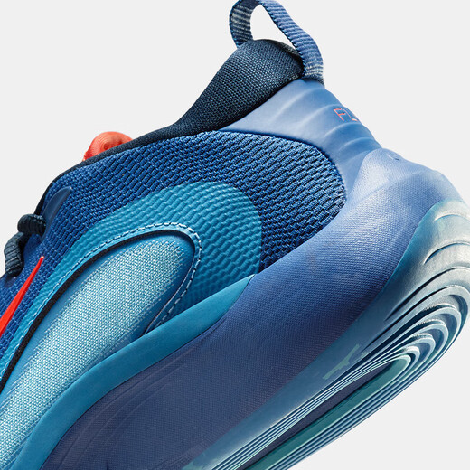 
NIKE Nike basketball shoes for boys and girls ISOFLY mesh breathable light cushioning children's practical sneakers children's sports shoes FN4384-400 32 [Suggested foot length 20cm]