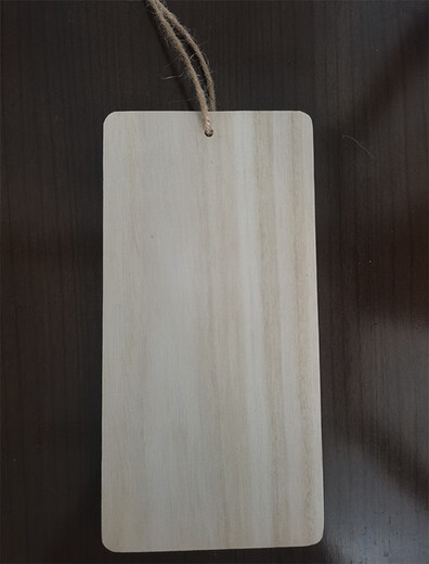 Creative solid wood sign small wooden sign handwritten hang tag blank wooden board tree sign hanging diy handmade door sign pendant custom G-3 size 20*10cm