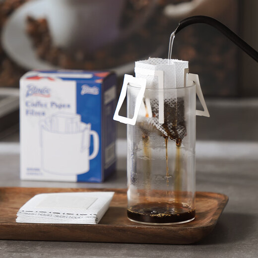 Bincoo coffee filter paper hand-brewed coffee fan-shaped filter paper household drip-style American coffee machine universal filter paper