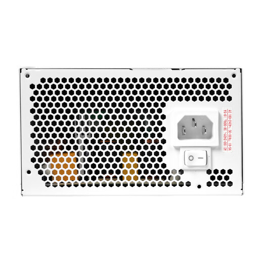 Huntkey WD650K full module gold medal 650W computer power supply Haoyue White (80PLUS gold medal/single channel 50A/full voltage/LLC+SR+DC-DC/intelligent temperature control)