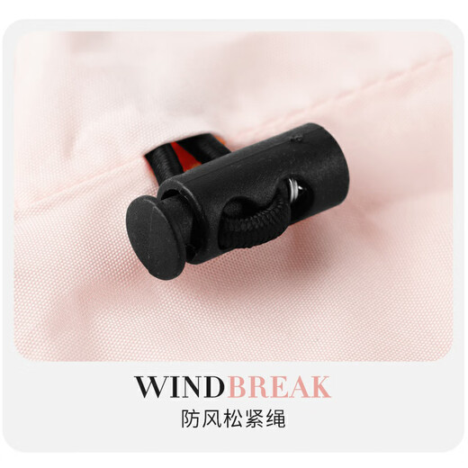 PGM高尔夫套装女款雨衣防雨全身装备上衣裤子整套服装 YF690-粉色 L