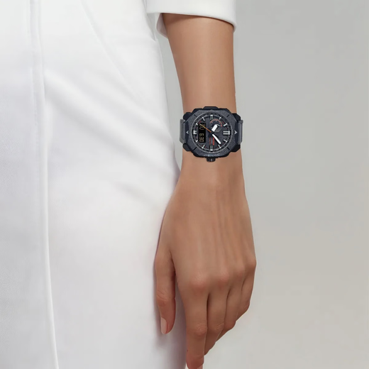 卡西欧（CASIO）PRW-6600YB-3/6621/6900Y-1/6611/61Y-1B光能电波登山手表 PRW-6900BF-1PR灰色表带