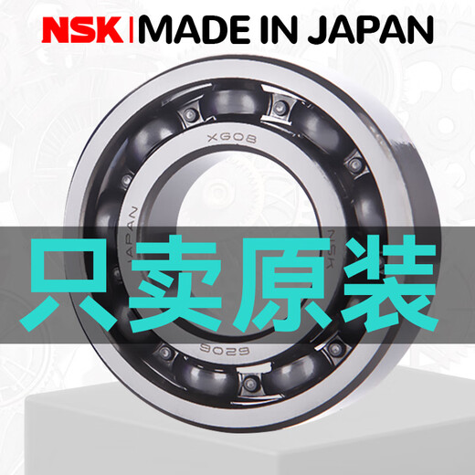 NSK Japan Importé les roulements à grande vitesse 6200 6201 6202 6203 6204 6205 6206DDU / ZZ 6203ZZ [Scellé en métal] Entrepôt de nuages