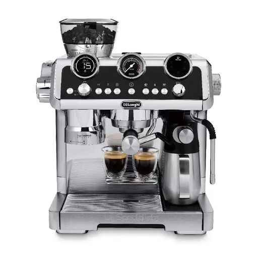 德龙（Delonghi）EC9865.M银骑士升级冷萃版研磨半自动咖啡机家用商用