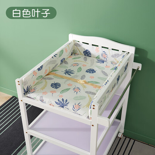 G LUXOME换尿布台纯正棉棉垫婴儿护理台垫子多种颜色可选 花花兔大尺寸 (单棉垫 不含尿布