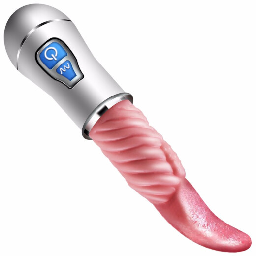 Jiuai (Jiuai) vibrator, adult sex toy, female masturbation device, fully automatic tongue licker, telescopic swing, stimulation of orgasm, vibrating AV stick, tongue, fully automatic tongue licking + 12 variable frequency vibration + soft silicone