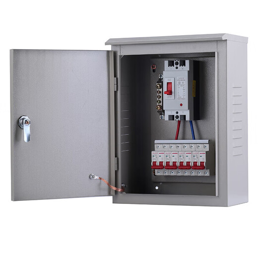 Suitable for household electrical boxes, distribution boxes, household finished products, surface-mounted indoor foundation boxes, complete sets, outdoor outdoor waterproof 220V outdoor single-phase configuration two