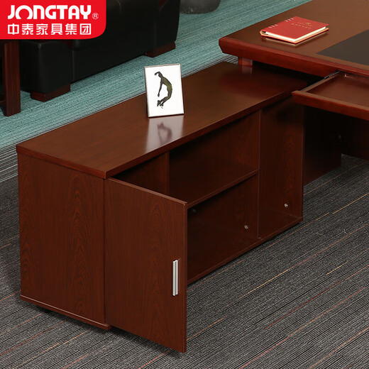 Zhongtai (jongtay) new Chinese style office desk matching auxiliary cabinet convenient mobile auxiliary cabinet side cabinet 0.9 meters