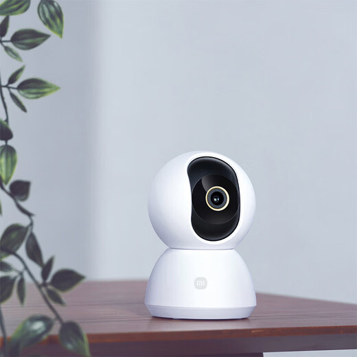 小米摄像头2K云台版+64G存储卡套装 家用监控器监护器红外夜视高清智能摄像机300W像素