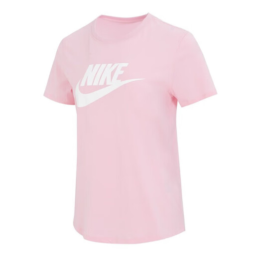 耐克（NIKE）短袖女T恤2025年夏季透气健身训练圆领休闲宽松运动服DX7907-536 DX7907-691/粉色 S 155/80