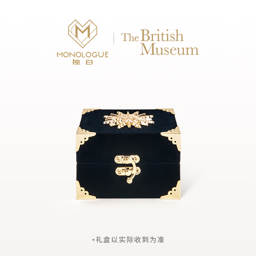 MONOLOGUE monologue British Museum Fine Gold Retro Gold Spade Heart Love Pendant Birthday Gift for Girlfriend Chinese Valentine's Day MR655 Large Edition - Spade Heart Pendant