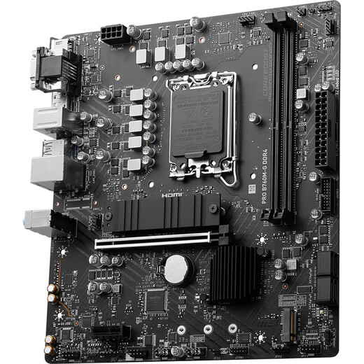 英特尔（Intel）14代酷睿CPU 微星B760主板 主板CPU套装 板u套装 微星PRO B760M-G D4 i3-14100F 盒装