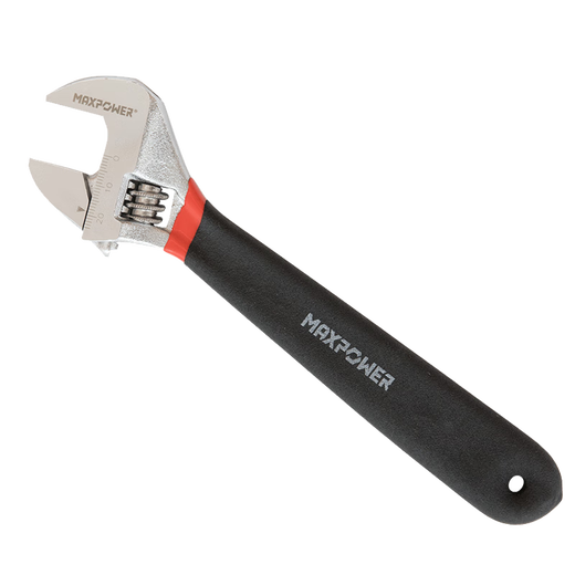 
MAXPOWER professional grade movable wrench universal movable plate hand multifunctional plastic handle anti-slip wrench household movable opening wrench 6 inch 150mm professional grade movable handle M11304