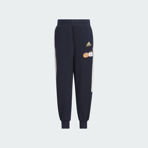 Adidas (adidas) Adidas pour enfants Vêtements Spring Festival Sports légers Sports et femmes enfants plus en velours à attacher des pantalons de sport JF3877 JF3878 140 cm