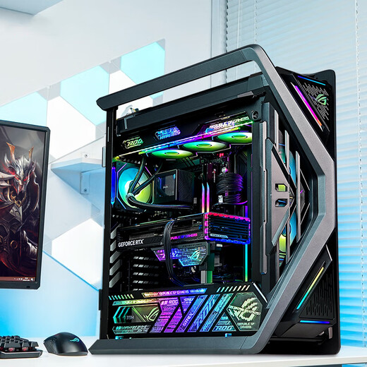 ASUS (ASUS) ROG Family Bucket Genesis Host 5090 5080 Night God 5070Ti Raptor 9800X3D Thousand Frames E-Sports Game Live Video Editing DIY Assembly Computer Complete Machine Twenty R9 9950X3D+RTX5090 Night God