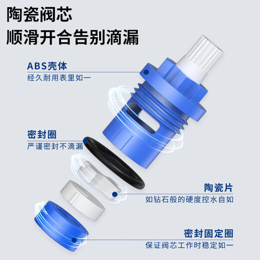 KEGOO faucet wash basin hot and cold bathroom bathroom counter basin stainless steel wash basin faucet K1011